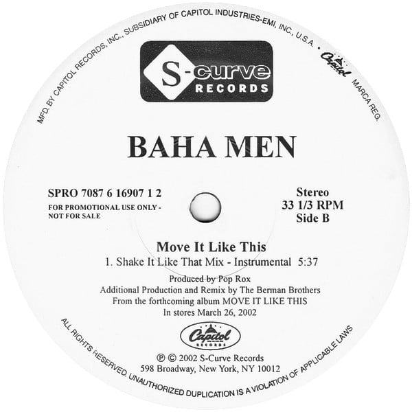 Baha Men - Move It Like This - Image 2