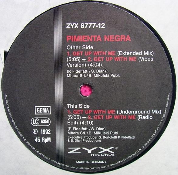 Pimienta Negra - Get Up With Me - Image 4