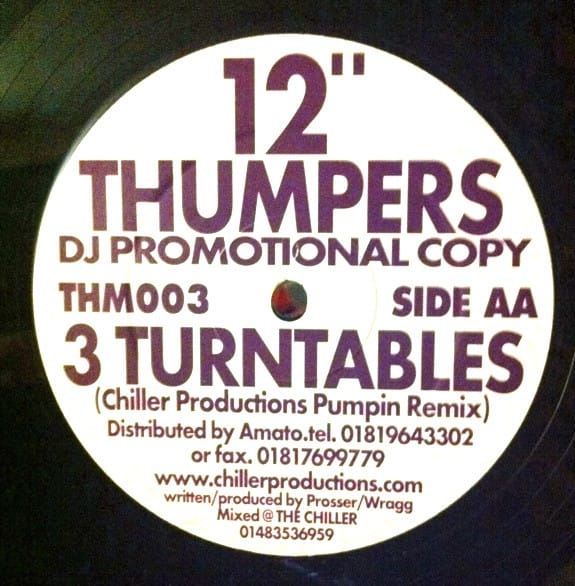 12 Inch Thumpers - 3 Turntables
